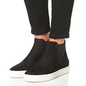 Vince Newlyn Suede Hightop Sneakers Boots Size 6